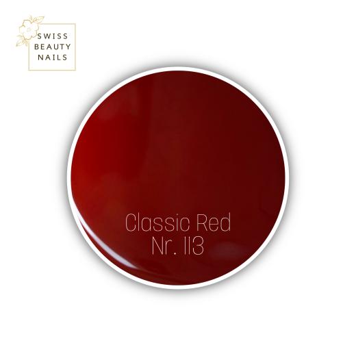 New Color Gel 113 Classic Red 5ml