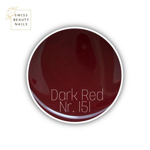 New Color Gel 151 Dark Red 5ml