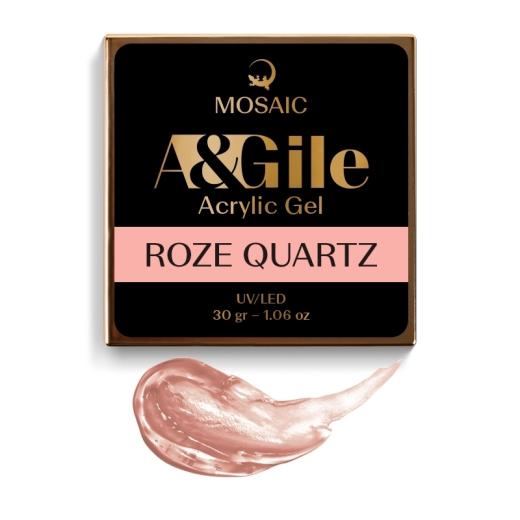 A&Gile Acrylic Gel Rose Quartz Mosaic 30gr.