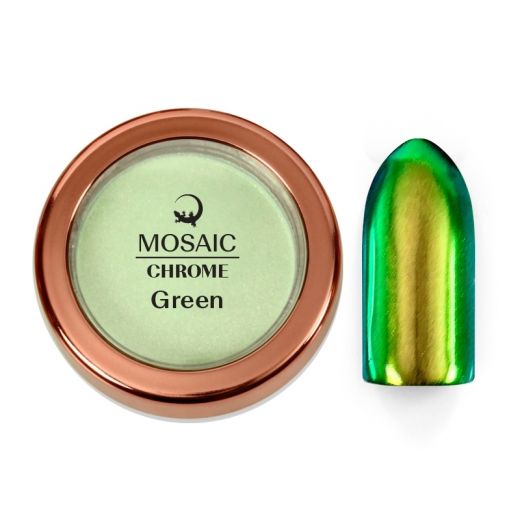 Chrome Pressed Pigment Green