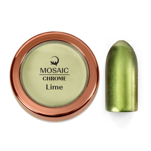 Chrome Pressed Pigment Lime