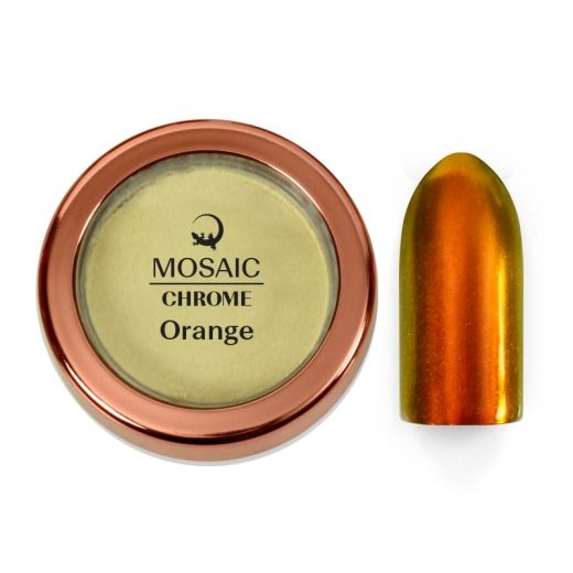 Chrome Pressed Pigment Orange