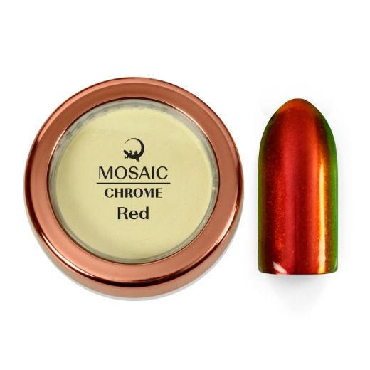 Chrome Pressed Pigment Red