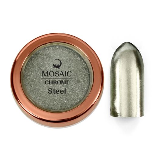 Chrome Pressed Pigment Steel