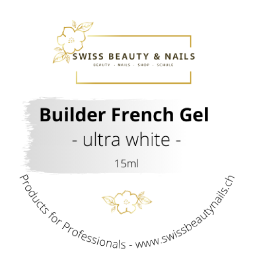 Builder French Gel | ultra white | 15ml