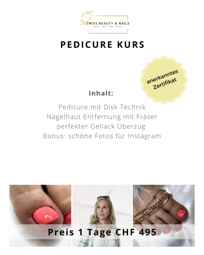 Kurs Gellack Pedicure