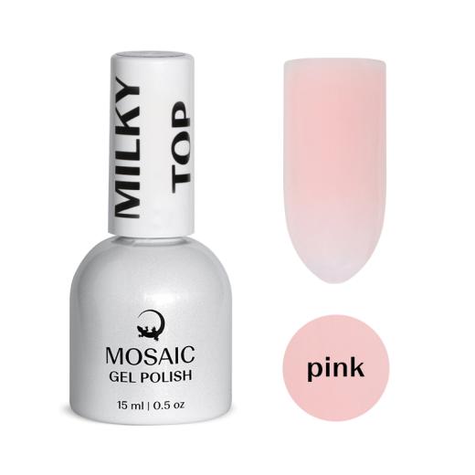 Mosaic Milky Pink Top Gel 15ml