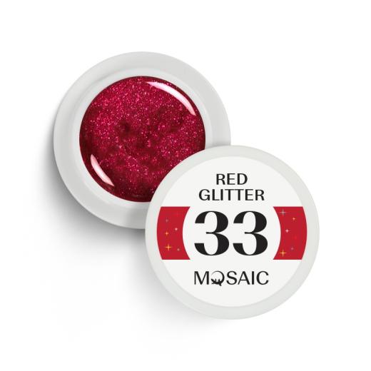 Red Glitter 5ml Nr. 33