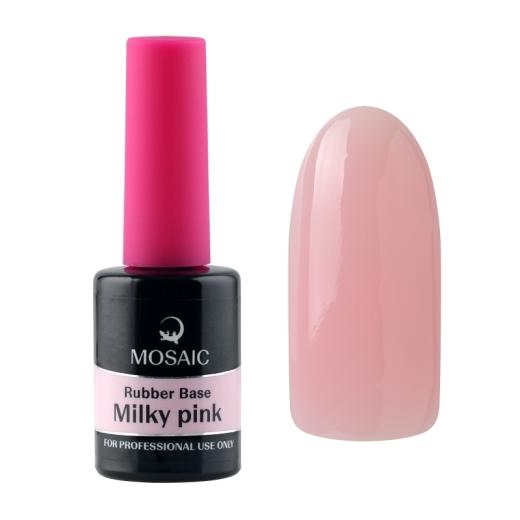 Rubber Base Gel Milky Pink 14ml