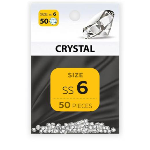 Strass Steine Crystal SS6 50 Stk.
