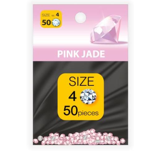 Strass Steine Pink Jade SS4 50Stk.