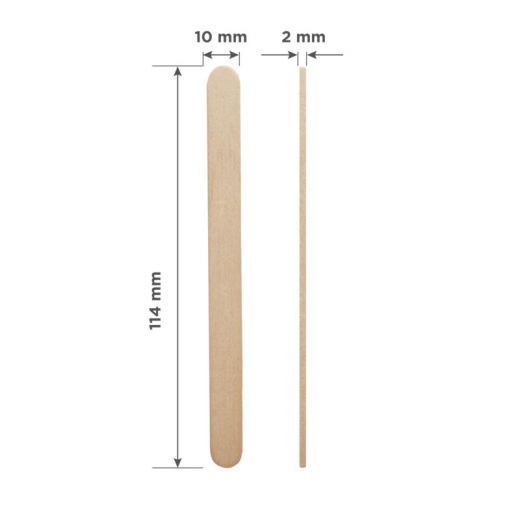 Wachs Applikator klein Staleks Expert 114x10mm 100 Stk.