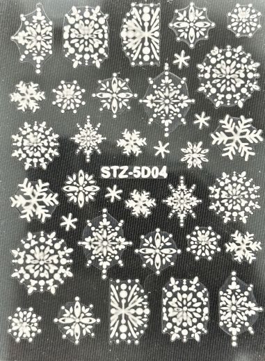 Weihnacht Xmas Sticker Snowflake SD04